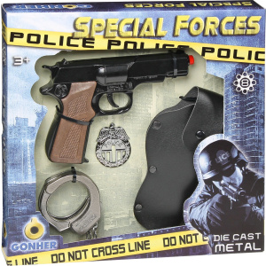 Οπλο Gonher Police Playset 8 Shoots  (425/6)