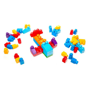 Παιδικα -Mega Blocks -Τουβλακια Τσαντα  60 Τμχ  (DCH55)
