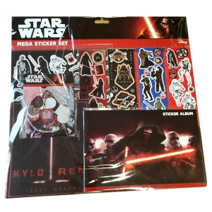 Αυτοκολλητα Για Παιδια Star Wars Mega Sticker Set  (7AN4STMGS)