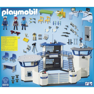 Playmobil Αρχηγειο Αστυνομιας Και Φυλακη Ασφαλειας  (6919)