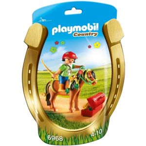 Playmobil Πονυ Με Λουλουδακια Και Κοριτσακι  (6968)