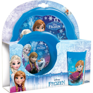 Παιδικο Σετ Φαγητου Frozen 3Τεμαχιων  (TRU63092)