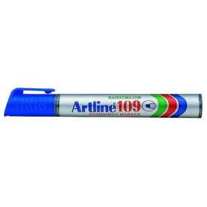 Artline Μαρκαδορος Νο109 Ανεξιτηλος Μπλε Με Κλιπ Και Πλακε Μυτη  (04-1-73-065)