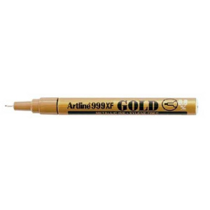 Artline Μαρκαδορος Νο999 Ανεξιτηλος Χρυσο Με Πολυ Λεπτη Μυτη  (04-1-73-013)