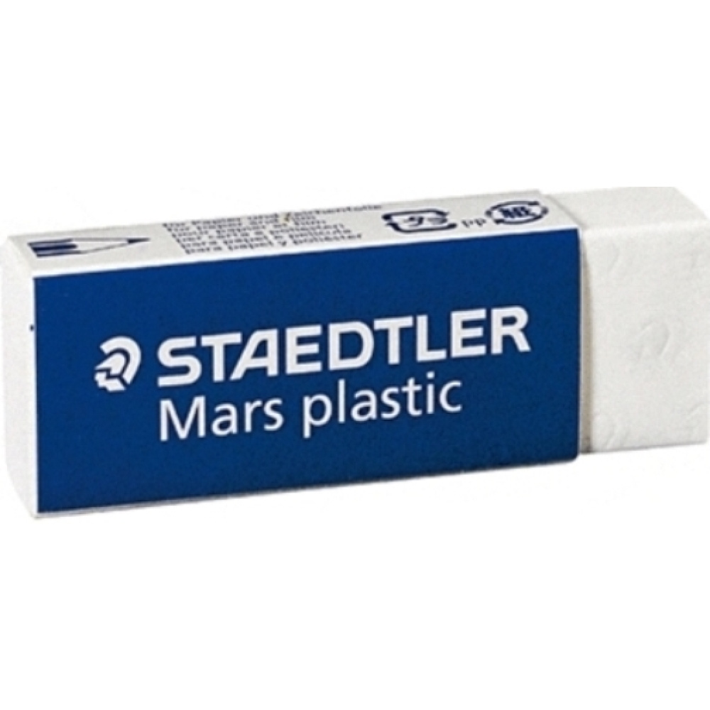 Staedtler Γομa Mars Plastic Μεγαλη Λευκη  (131120526-131526500)
