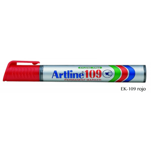 Artline Μαρκαδορος Νο109 Κοκκινο Κλιπ (Πλακε Μυτη)  (04-1-73-066)