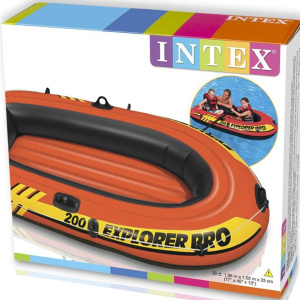 Intex Βάρκα Θαλάσσης Explorer Pro 200 Boat 196X102X33Εκ.  (58356NP)