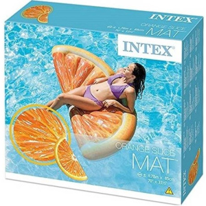 INTEX Φουσκωτο Στρωμα Θαλασσης Φετα Πορτοκαλι  (03.I-58763)