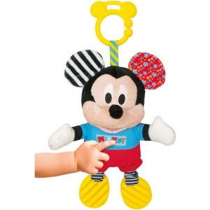 Disney Baby Χνουδωτο-Κουδουνιστρα Mickey  (1000-17165)