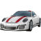 Παζλ 3D Ravensburger Porsche 911R  (12528)