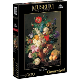Clementoni Museum Collection Παζλ 1000 Βαζο Με Λουλουδια  (1260-31415)