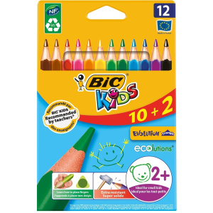 Bic Ξυλομπογιες Kids Evolution Triangle 12 Χρωματα  (8871462)