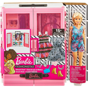 Barbie Fashionistas Η Νεα Ντουλαπα Της Barbie Με Κουκλα  (GBK12)