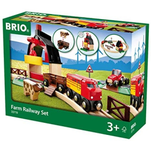 Brio World Σιδηροδρομικο Σετ Φαρμα  (33719)