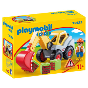 Playmobil 123 Φορτωτής Εκσκαφέας  (70125)