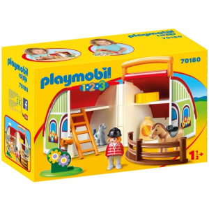Playmobil 123 Βαλιτσακι Αχυρωνας  (70180)