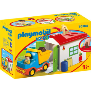 Playmobil 123 Φορτηγο Με Γκαραζ  (70184)