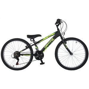 Ποδήλατο 24" MTB Snake 21 Ταχυτήτων Μαύρο - Πράσινο  (151471)