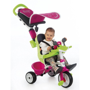 Παιδκό Ποδήλατο Τρίκυκλο Smoby Baby Driver Comfort PINK  (741201)
