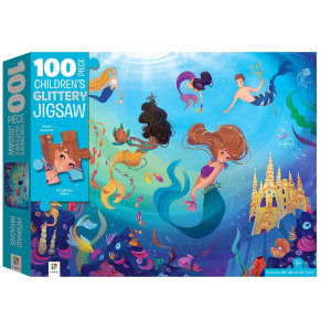 Παζλ 100 Κομμάτια Jigsawa Mermaids Glittery  (TJ-1)