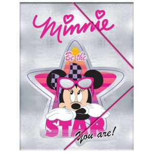 Gim Ντοσιέ Με Λάστιχο Α4 Minnie Be The Star You Are  (340-48515)