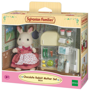 Sylvanian Families: Έπιπλα Και Μαμά Chocolate Rabbit (5015)  (5014)