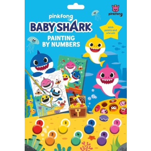 Baby Shark Σετ Ζωγραφικής Με Νούμερα  (TM074200)