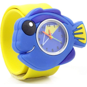 Wacky Watches Παιδικό Ρολόι Χειρός Slap 3D Pacific Blue Fish  (14482304)