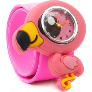 Wacky Watches Παιδικό Ρολόι Χειρός Slap 3D Flamingo  (14482329)