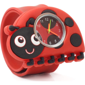 Wacky Watches Παιδικό Ρολόι Χειρός Slap 3D Ladybird  (14482299)