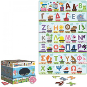 Επιτραπέζιο Montessori Αλφάβητος-Ψηλάφισέ Το  (72446)