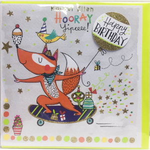 Ευχετήρια Κάρτα Γενεθλίων Hooray Yipee Happy Birthday  (01-031-3623)