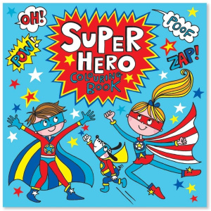 Βιβλίο Ζωγραφικής Super Hero  (SQCBK27)