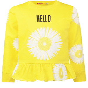Energiers Μπλούζα hello Λουλούδια Κορίτσι Κίτρινο  (15-221301-5)