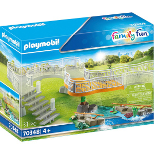 Playmobil Επέκταση Εξέδρας Μεγάλου Ζωολογικού Κήπου  (70348)