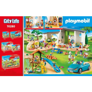 Playmobil Νηπιαγωγείο Ουράνιο Τόξο  (70280)