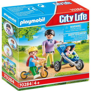 Playmobil Μαμά Και Παιδάκια  (70284)