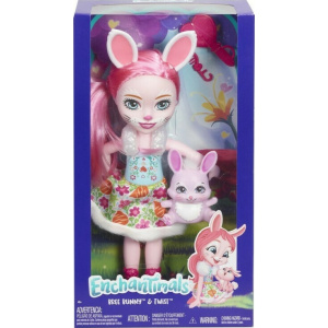 Enchantimals - Μεγάλη Κούκλα Bree Bunny And Twist  (FRH52)