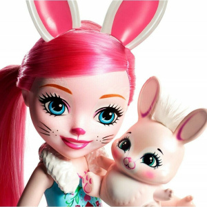 Enchantimals - Μεγάλη Κούκλα Bree Bunny And Twist  (FRH52)