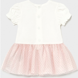 MAYORAL Baby Φόρεμα Μακό Συνδυασμένο Ροζέ  (21-01958-063)