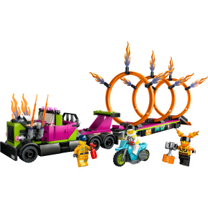 Lego City Stunt Truck and Ring Of Fire Challenge  (60357)