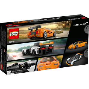 Lego Speed Champion Mclaren Solus Gt and Mclaren F1 Lm  (76918)