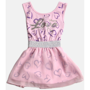 Joyce Mini Φόρεμα Hearts Ροζ  (2311601-2)