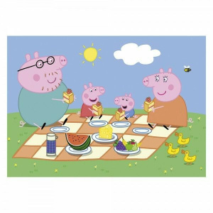 Παζλ 2x60 Supercolor Peppa Pig  (1200-24793)