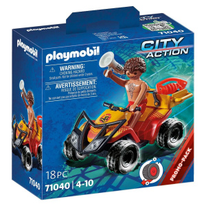 Playmobil Ναυαγοσώστης Με Γουρούνα  (71040)