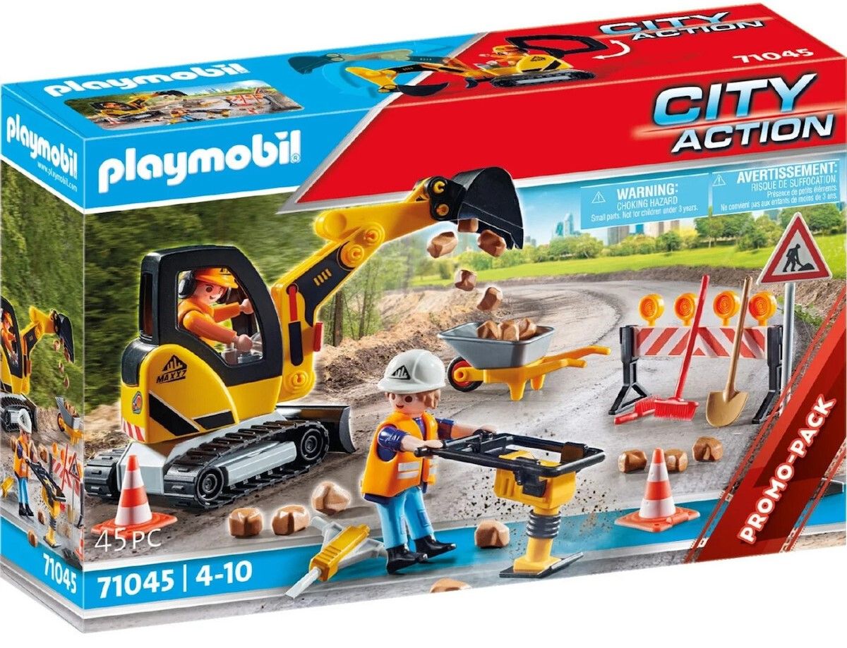 Playmobil - Εργασίες Oδοποιίας  (71045)