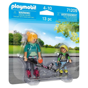 Playmobil Duopack Παίκτες Roller Hockey  (71209)