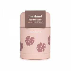 Miniland Θερμός Φαγητού 600ml Pink  (ML89446)
