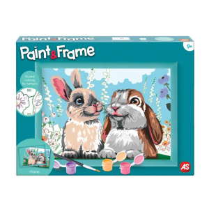 Ζωγραφίζω με Αριθμούς Paint And Frame Bunnies  (1038-41011)