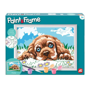 Ζωγραφίζω με Αριθμούς Paint And Frame Loving Puppy  (1038-41012)